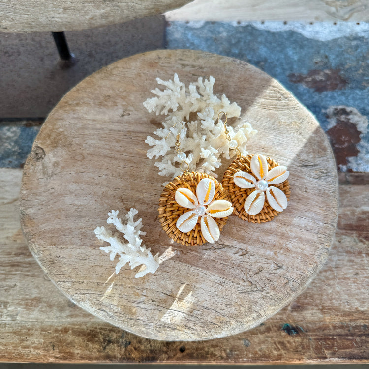 Island Bloom Earrings | Willow & the Waves Collection