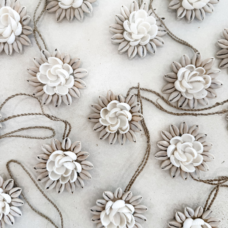 Cowrie Petal Shell Hanging