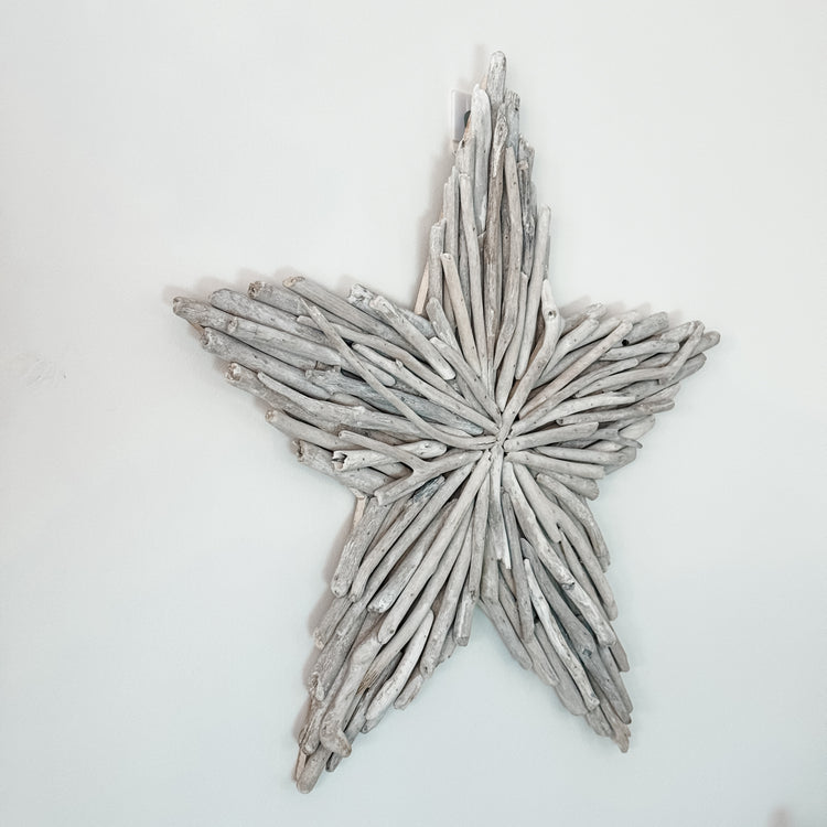 Driftwood Star Wall Hanging 60cm
