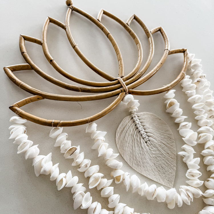 Lotus Wall Hanging | Shells