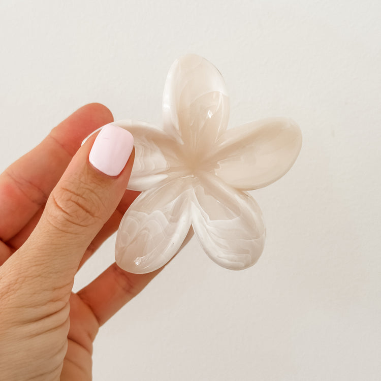 Frangipani Hair Claw Set of 2 | Willow & the Waves Collection