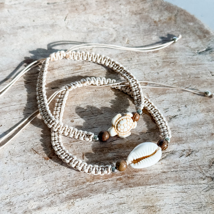 Ocean Soul Anklet/Bracelet Set | Willow & the Waves Collection