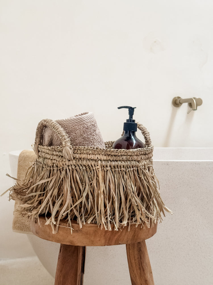 Bora Bora Raffia Baskets