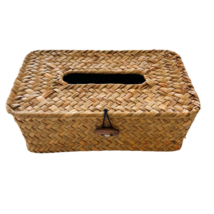 Rattan Tissue Box