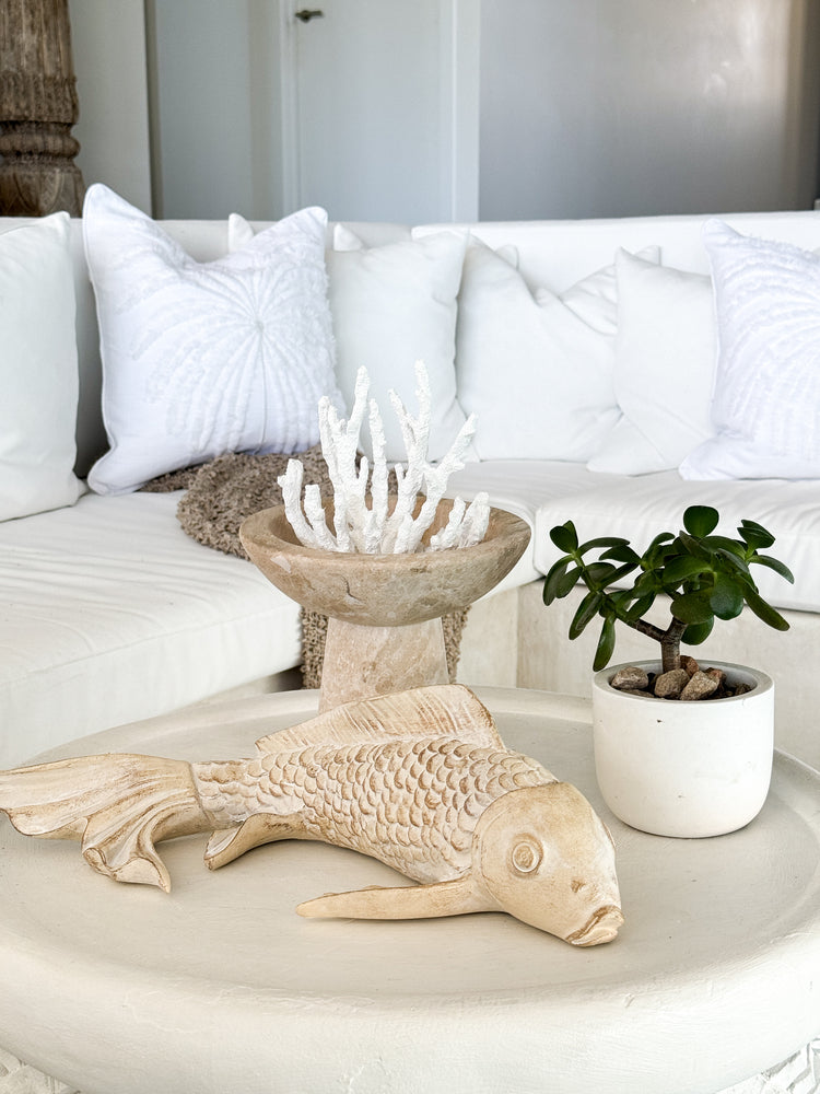 Finger Coral Resin Sculpture | 16x9cm