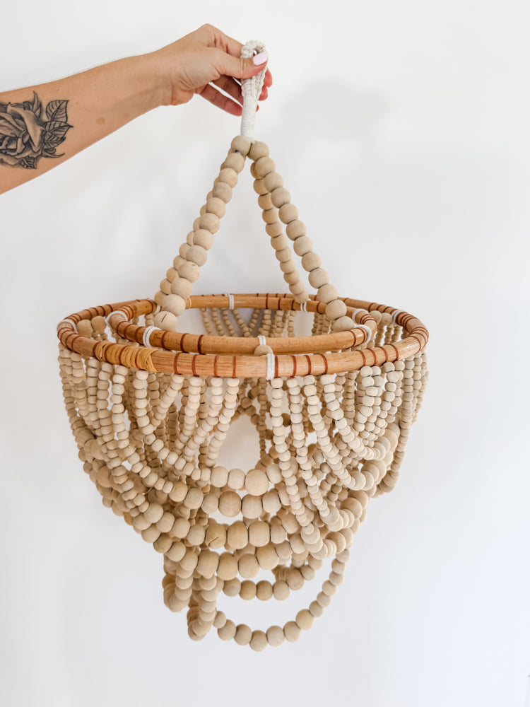 Coastal Cascade Beaded Chandelier