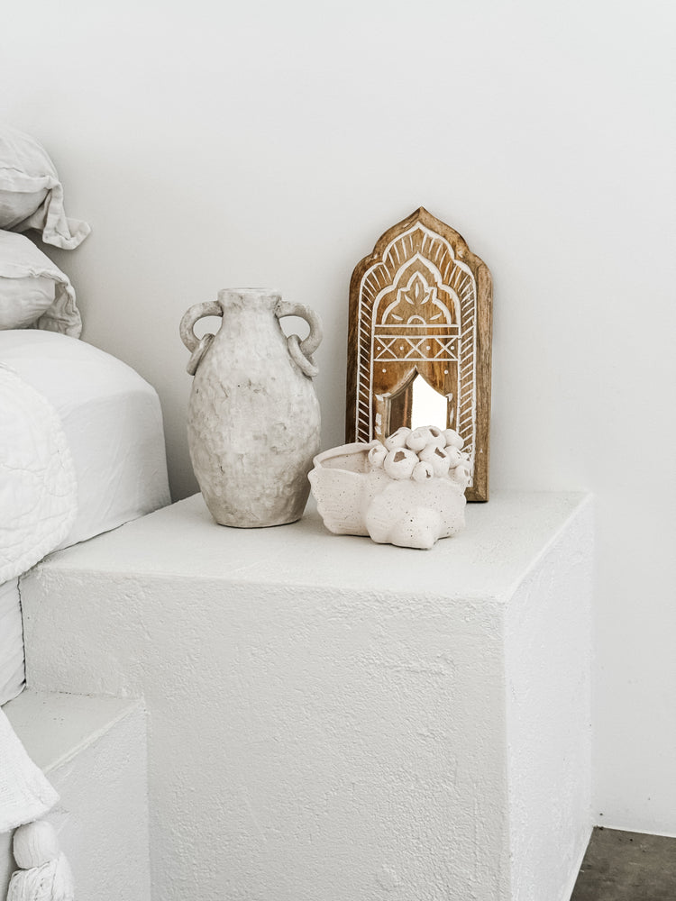 Arches Wood Wall Mirror