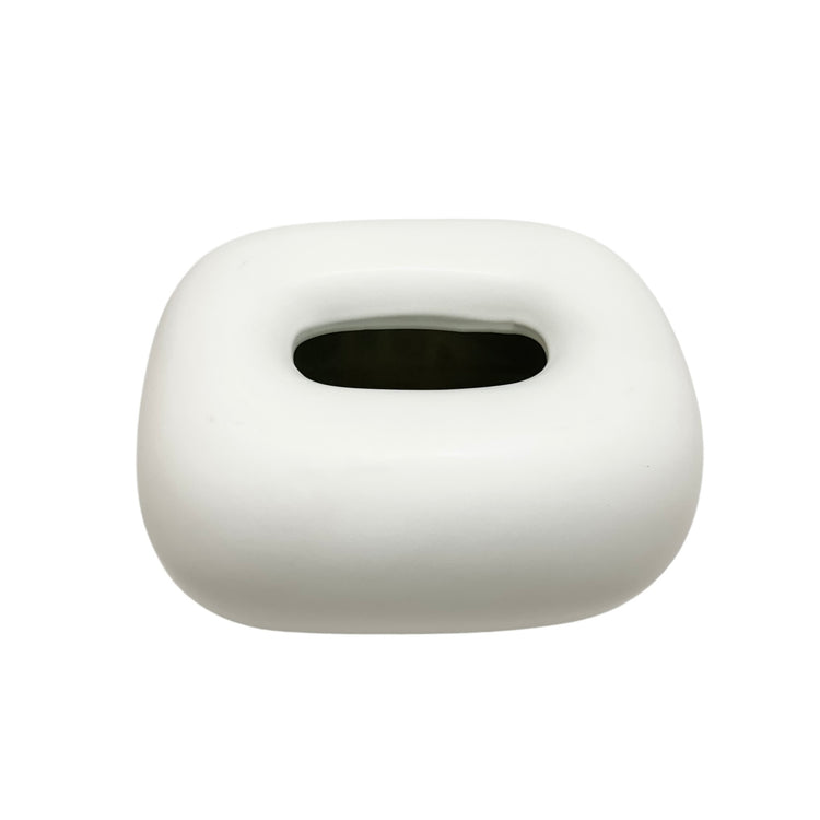 Round Ceramic Tissue Box Preorder