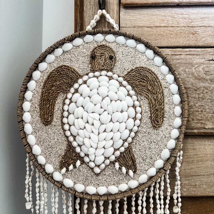 Sea Turtle Shell Wall Hanging
