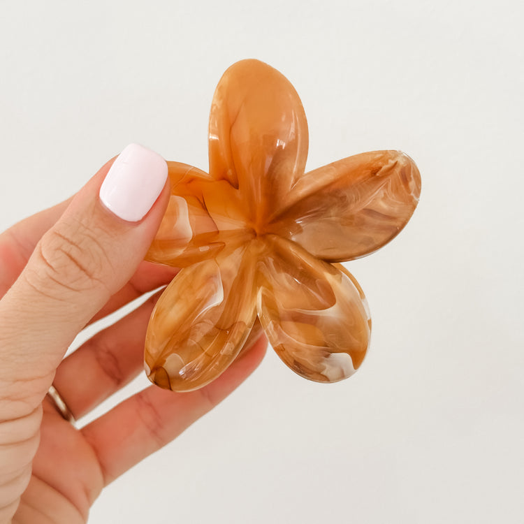Frangipani Hair Claw Set of 2 | Willow & the Waves Collection
