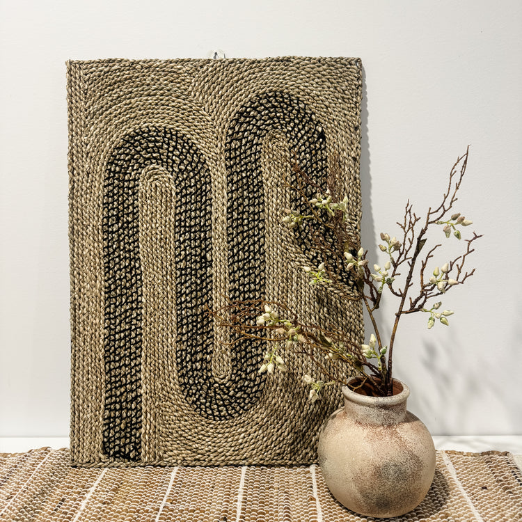 Sienna Seagrass Path Wall Art