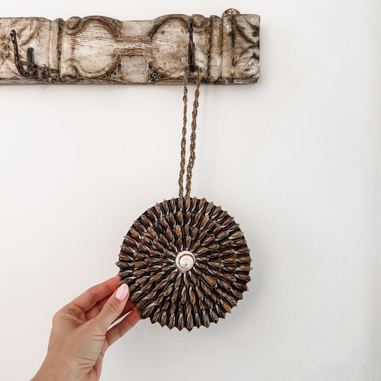 Cocoa Palm Shell Wall Disc
