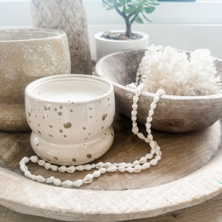 White Shell Necklace | Willow & the Waves Collection
