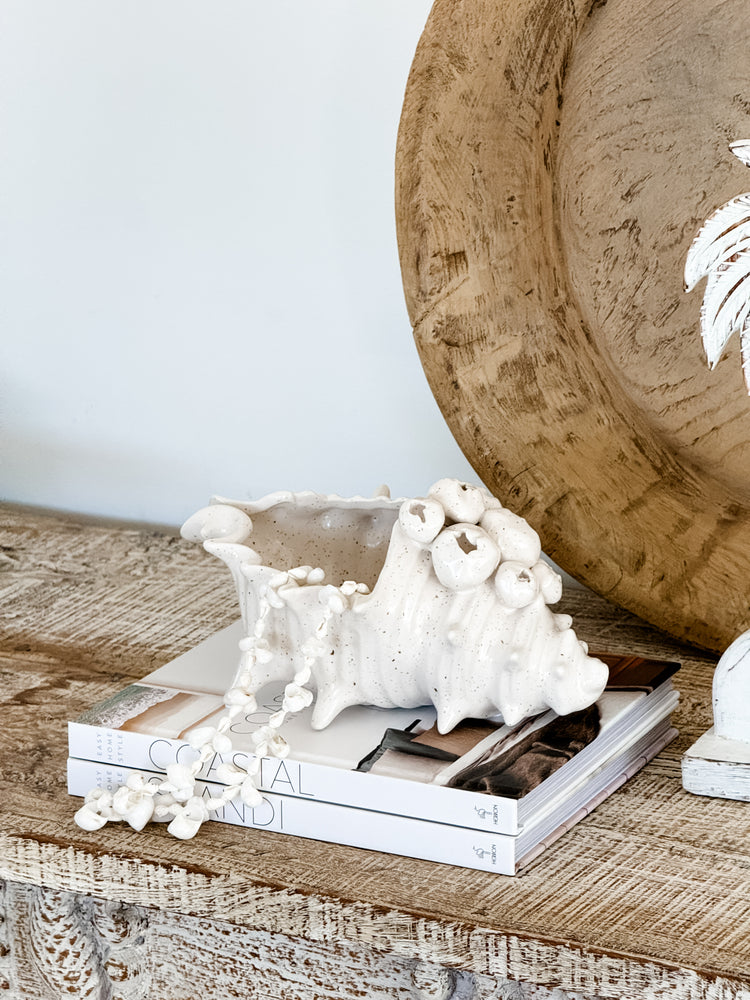 Barwon Ceramic Shell Scultpure | Large Preorder