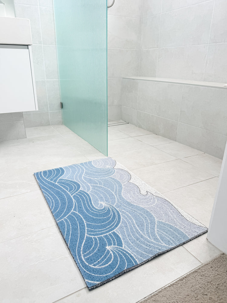 Waves Household Floor Mat Preorder