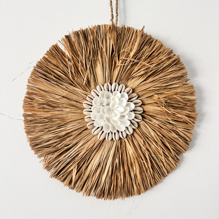 Sienna Raffia Juju Wall Hanging