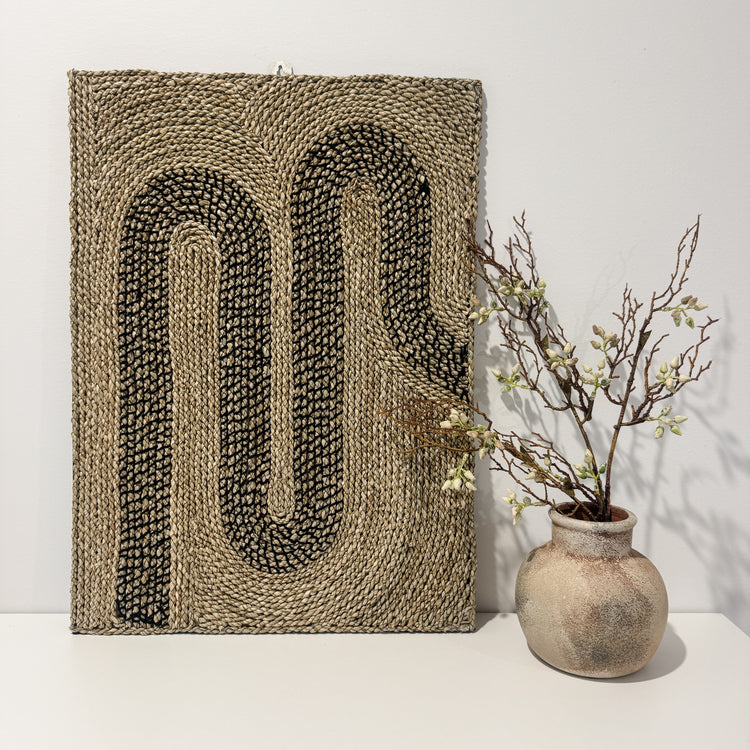 Sienna Seagrass Path Wall Art