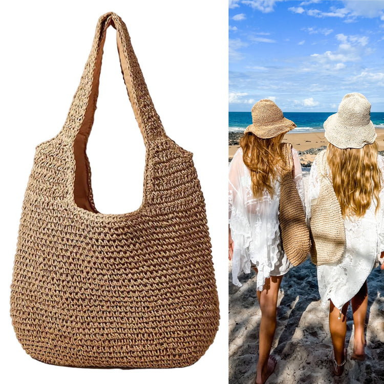 Costa Beach Bag | Brown | Willow & the Waves Collection Preorder