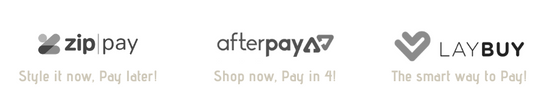 zippay | afterpay | Laybuy available as payment options 