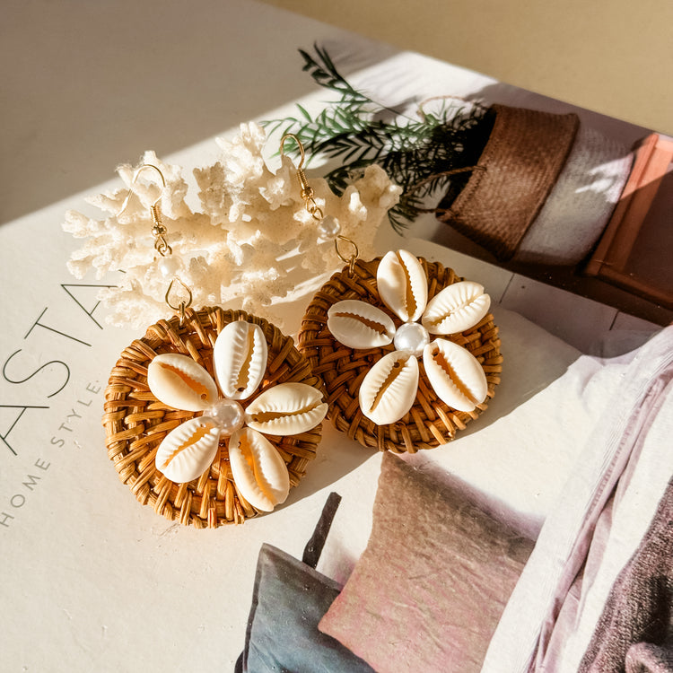 Island Bloom Earrings | Willow & the Waves Collection