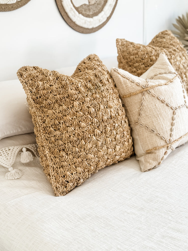 Bora Bora Scallop Cushion Cover | 50x50cm