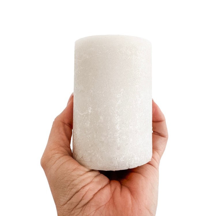 Terra Texture Pillar Candle | 7x10cm