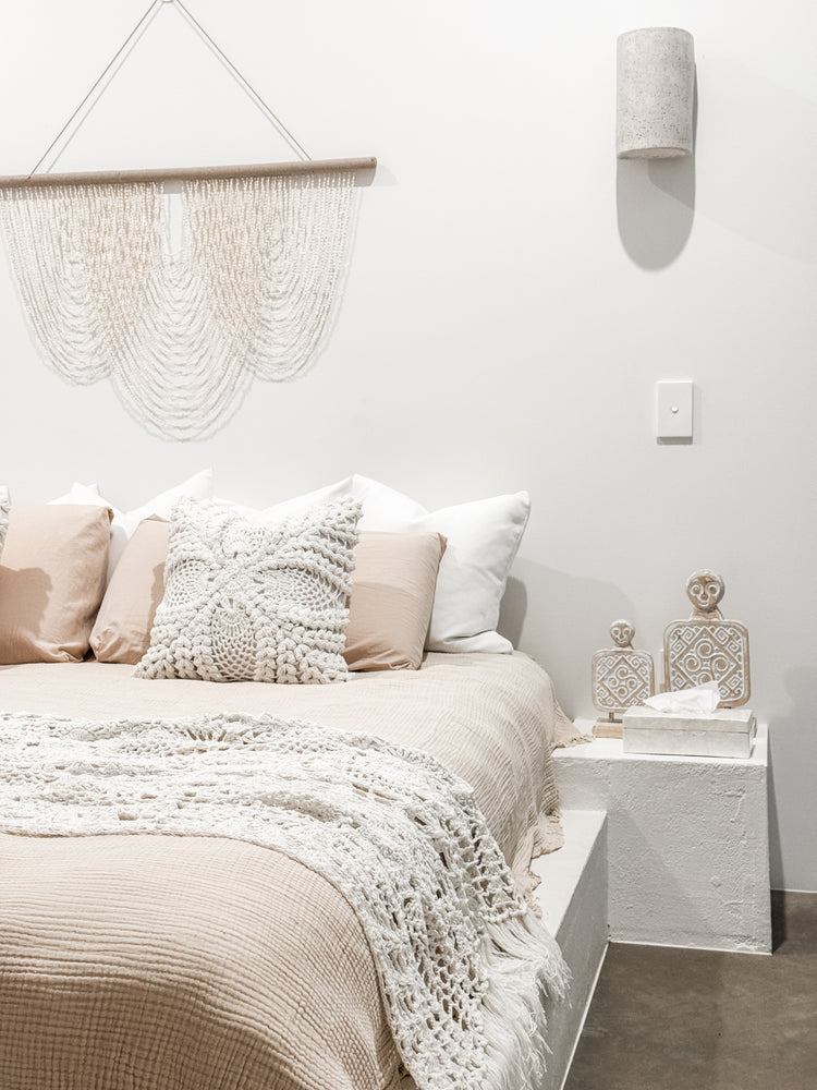 Waterfall Shell Wall Hanging | Conch Shell