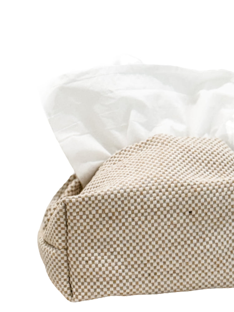 Jute Tissue Case