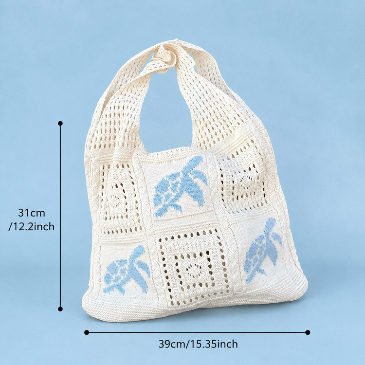 Honua Crochet Turtle Bag