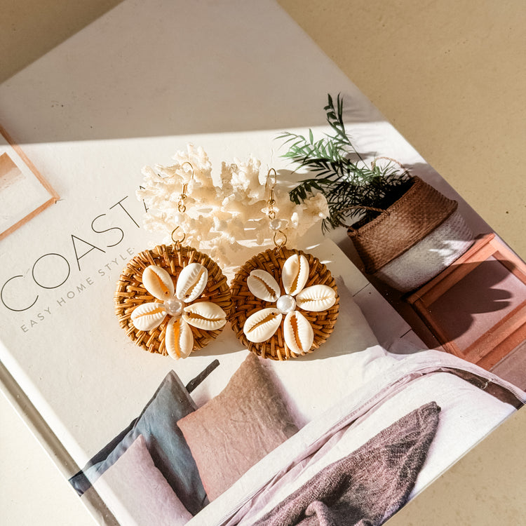 Island Bloom Earrings | Willow & the Waves Collection
