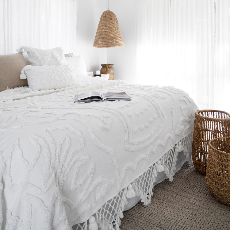 Aiyana ‘Eternal Blossom’ Throw | Willow & Beech Boheme Collection
