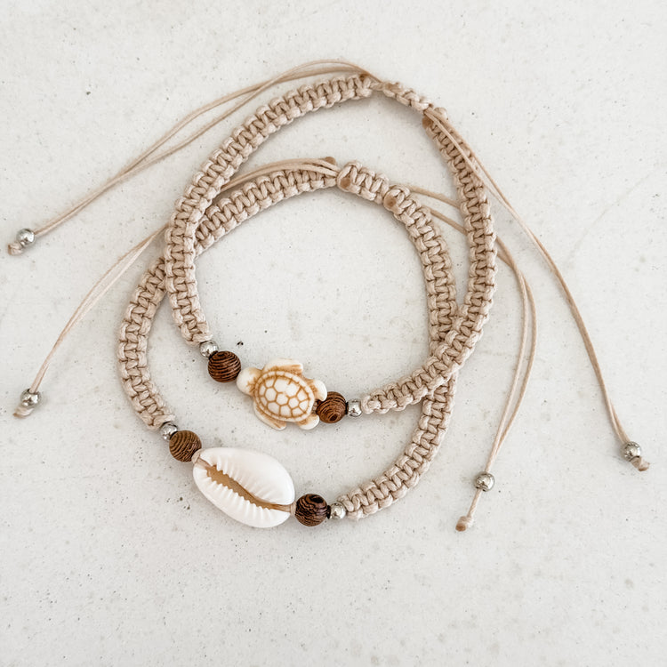 Ocean Soul Anklet/Bracelet Set | Willow & the Waves Collection