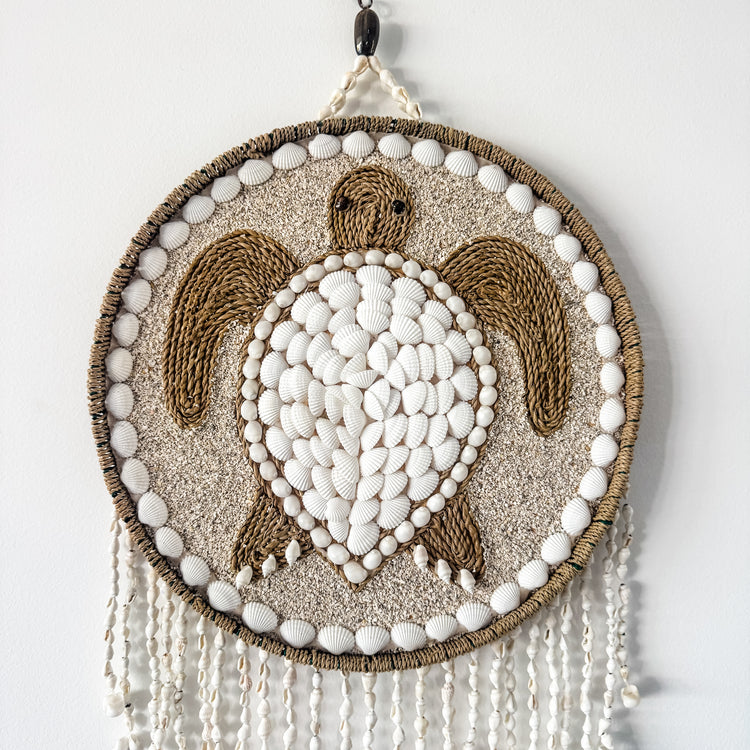 Sea Turtle Shell Wall Hanging