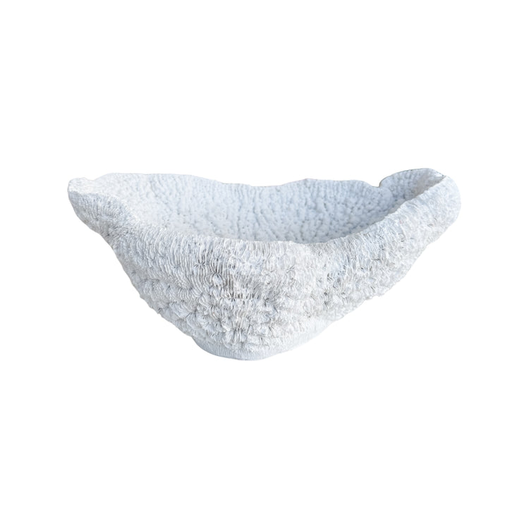 Coral Resin Sculpture Bowl
