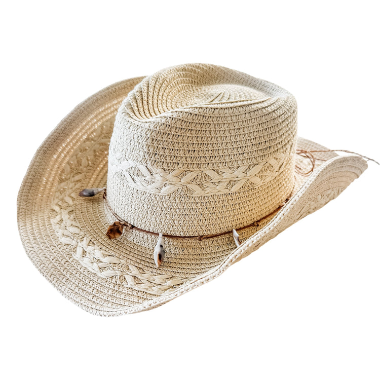 Coastal Drift Shell Hat – Blonde