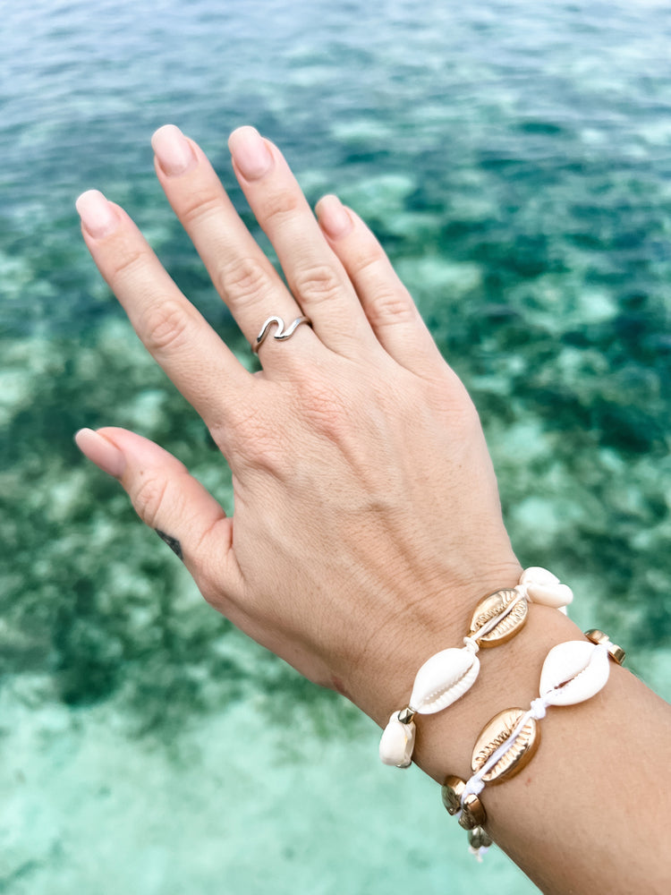 Arielle Cowrie Bracelet | Willow & the Waves Collection
