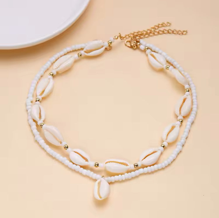 Cowrie Choker Combo | Willow & the Waves Collection Preorder