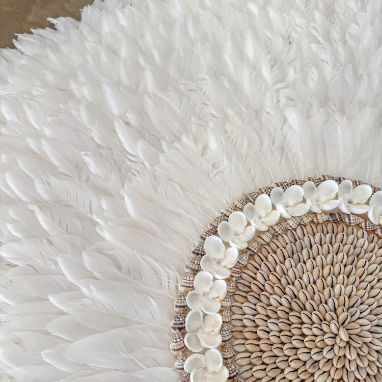 Isla Feather & Shell Juju | 100cm
