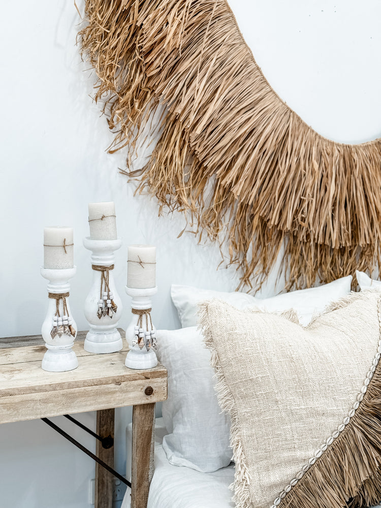 Tide Candle Holders | White | Set of 3 Preorder