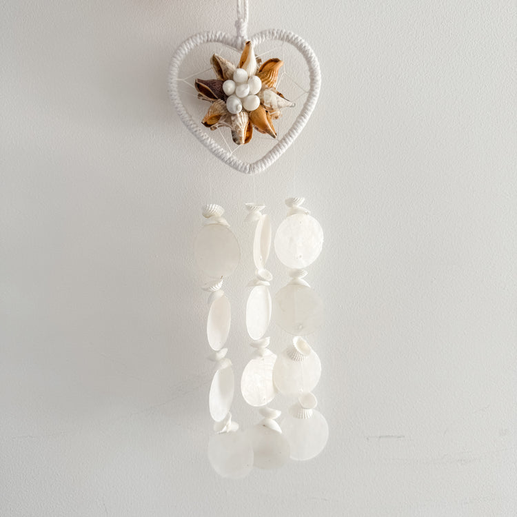 Heart Bloom Shell Chime