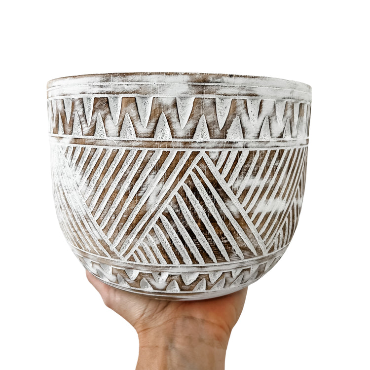 Sumba Whitewash Bowls