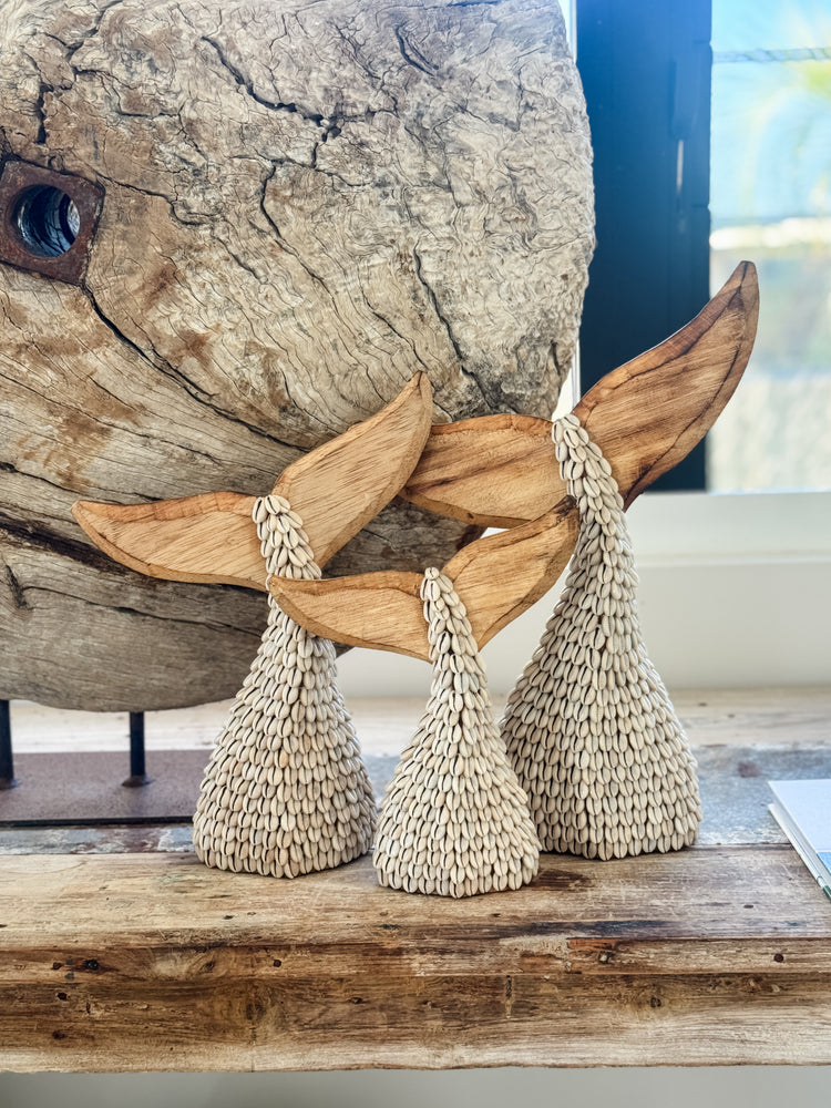 Cowrie Shell Mermaid Tail Decor Preorder