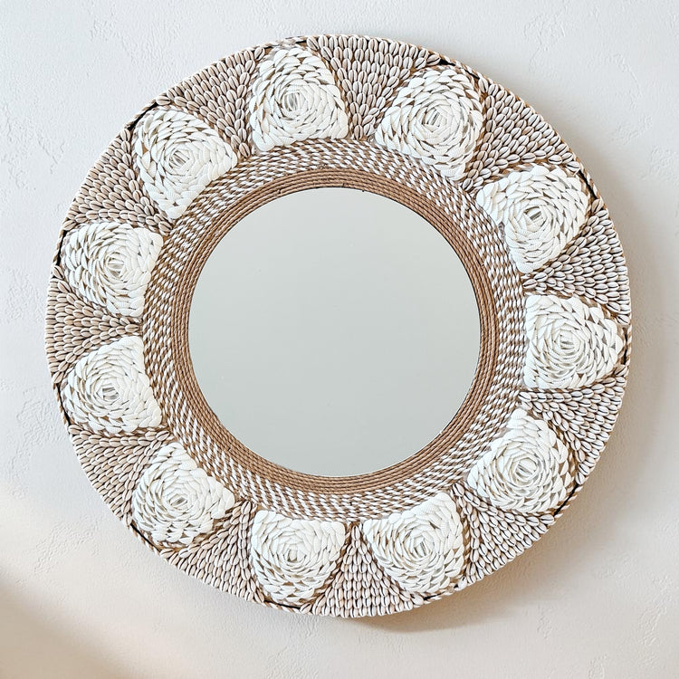 Soleil Shell Mirror