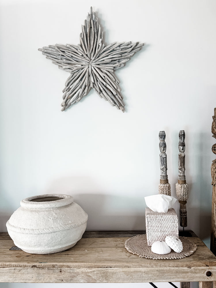 Driftwood Star Wall Hanging 60cm
