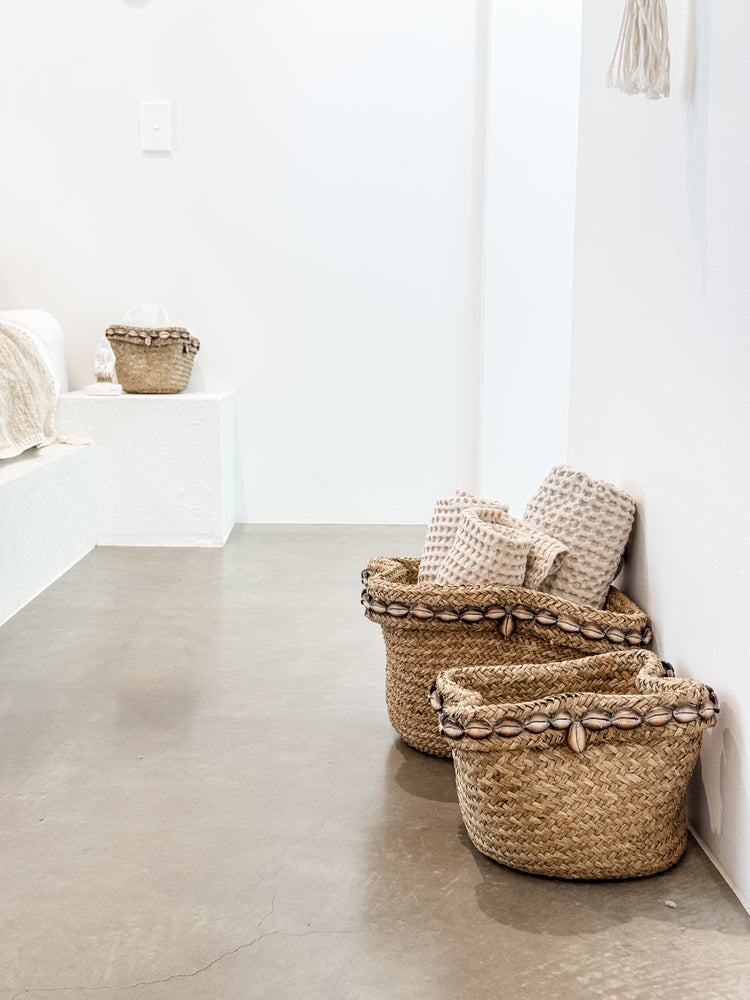 Cowrie Shore Basket Set