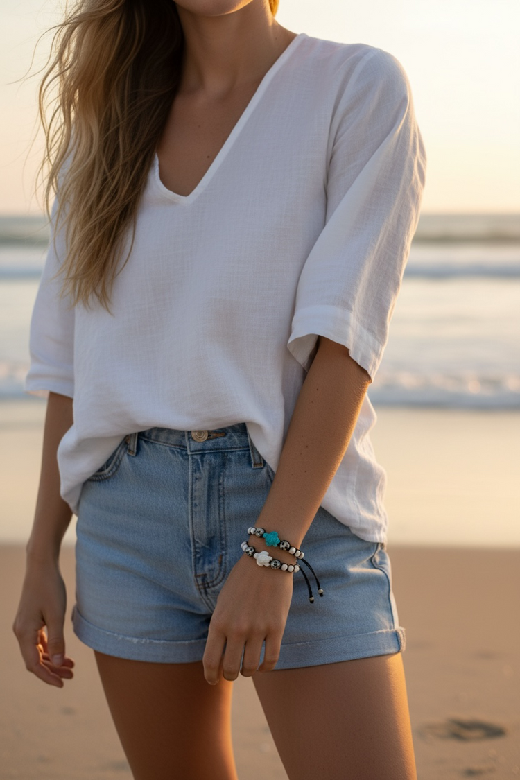 Sea Turtle Friendship Bracelet Set