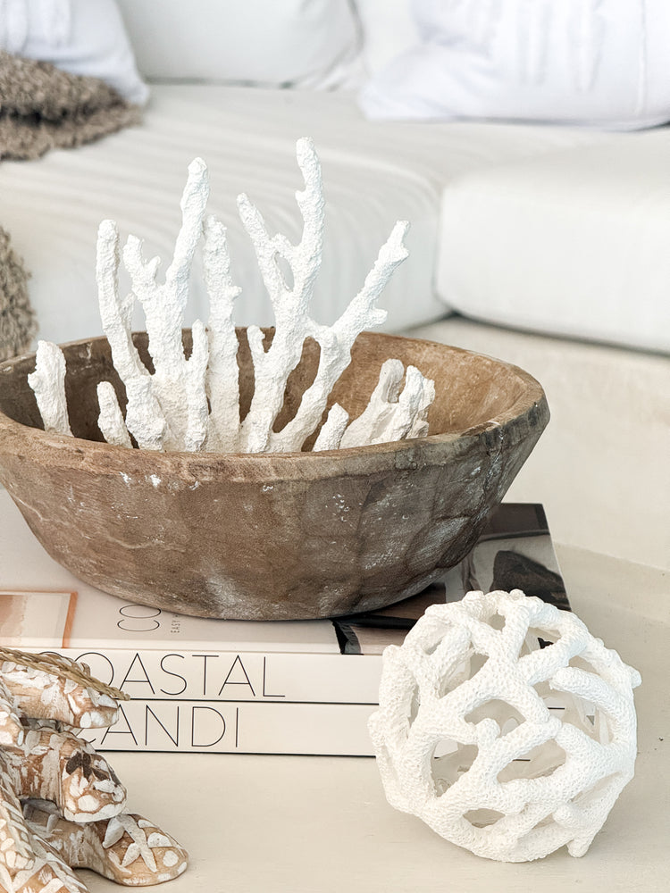 Finger Coral Resin Sculpture | 16x9cm