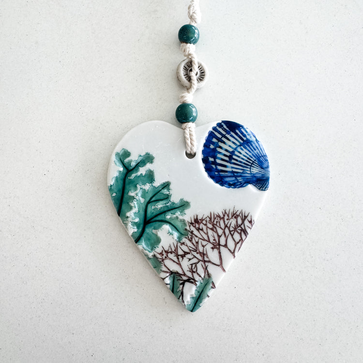 Ocean Reef Heart Plaque Preorder