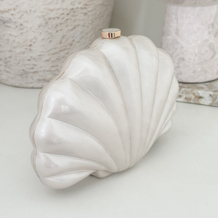 Pearl Shell Clutch Handbag | Willow & the Waves Collection