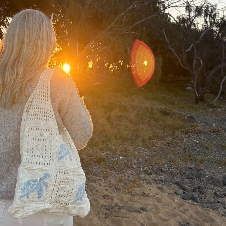 Honua Crochet Turtle Bag